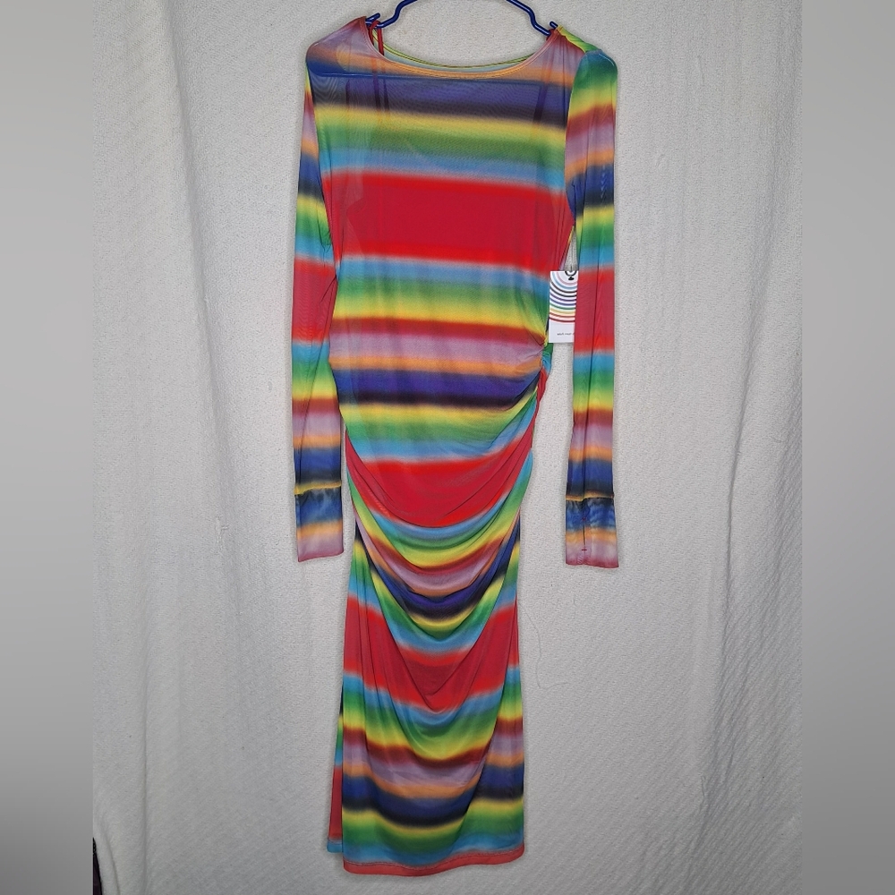 Target Multicolor Striped Maxi Dress